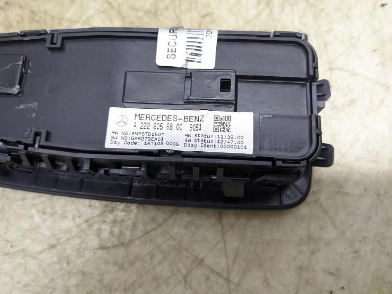 15-21 Mercedes-Benz C300 FR LH Master Power Window Switch 22290568009051 *ReaD* - Alshned Auto Parts