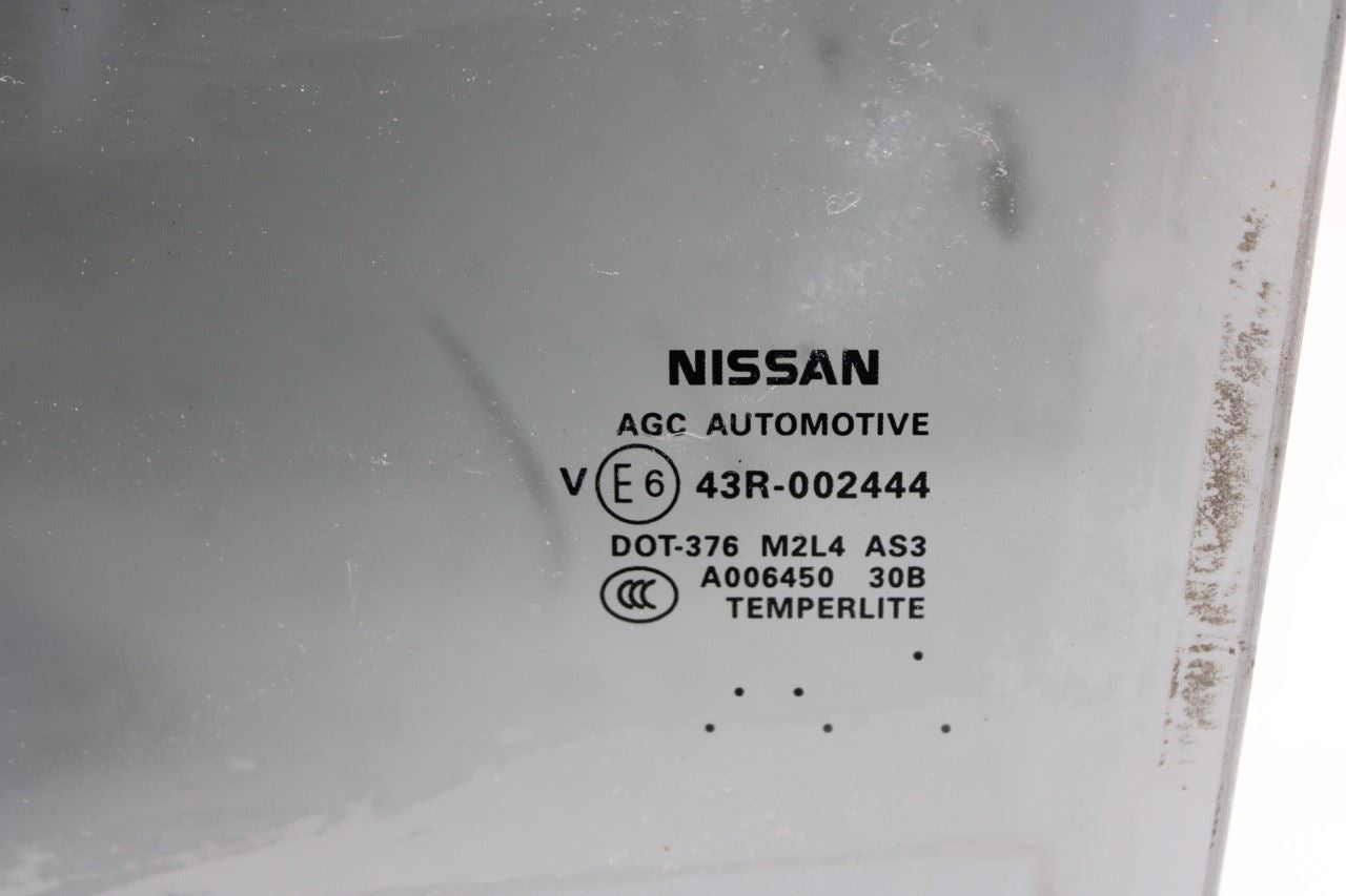 2013-2020 Nissan Pathfinder SV Rear Left Door Window Glass 82301-3KA1A OEM - Alshned Auto Parts