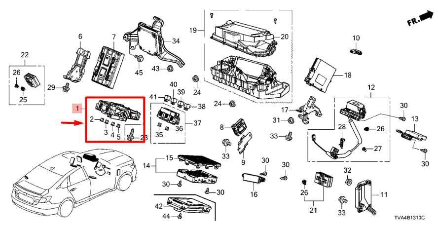 2018-20 Honda Accord 1.5L Cabin Fuse Relay Box Junction Block 38200-TVA-A11 OEM - Alshned Auto Parts