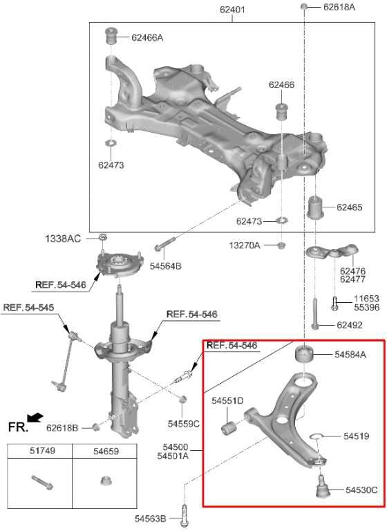 2020-2025 KIA Soul LX FWD Front Left Driver Side Lower Control Arm 54500-K0100 - Alshned Auto Parts