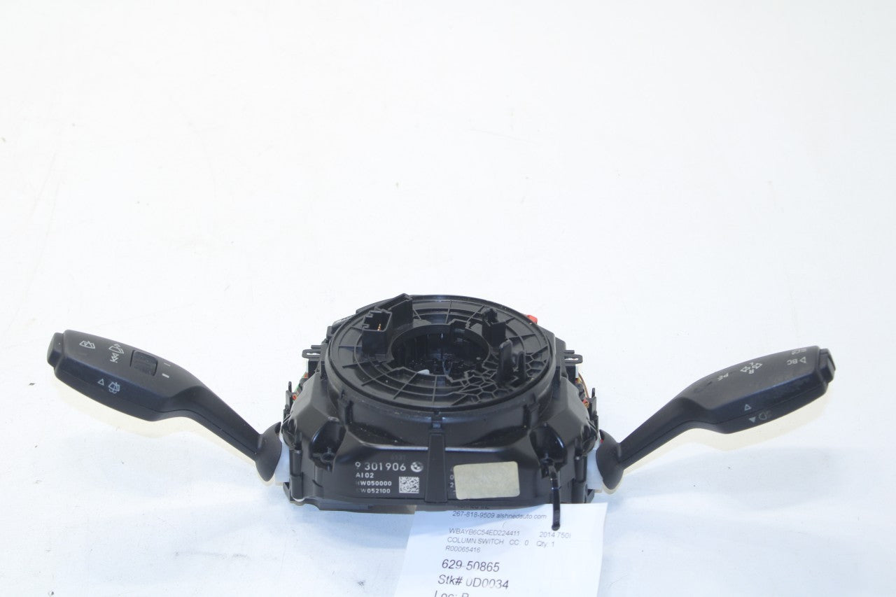 2010-15 BMW 750i xDrive 4.4L AWD Steering Column Light Turn Signal Wiper Switch - Alshned Auto Parts
