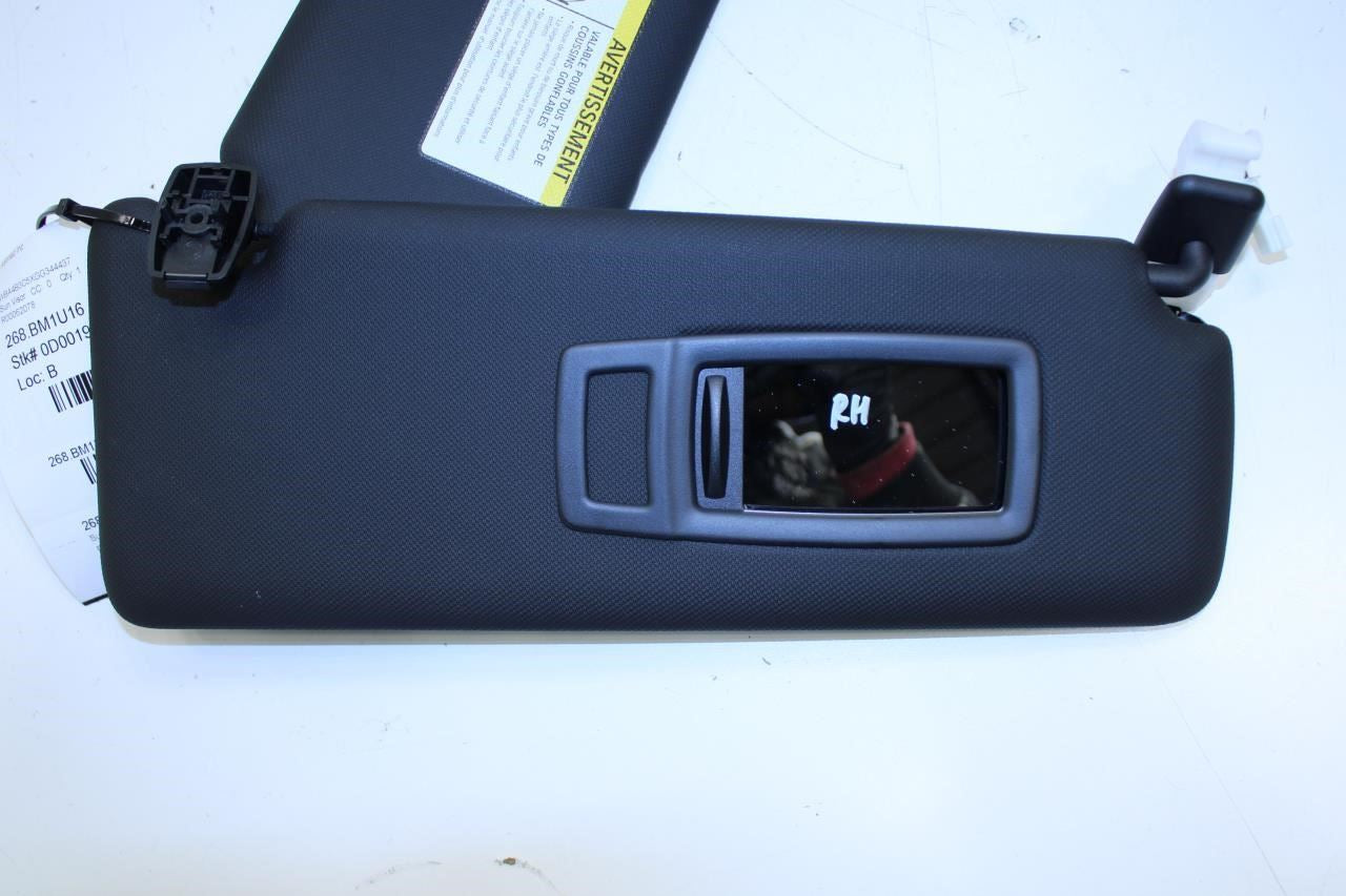 2015-16 BMW 435i Gran Coupe Front RH and LH Sun Visor Set w/ Mirror 51168061314 - Alshned Auto Parts