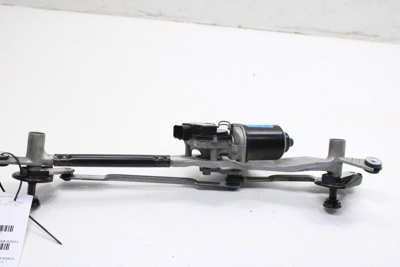 2020-2023 Hyundai Sonata SE FR Windshield Wiper Transmission Linkage w/ Motor - Alshned Auto Parts