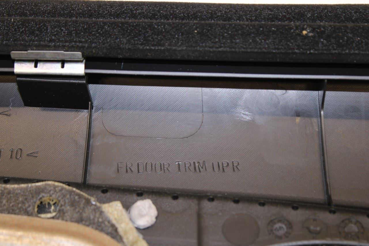 2009-2011 Toyota Camry LE Front Right Passenger Door Trim Panel 67777-06060 OEM - Alshned Auto Parts