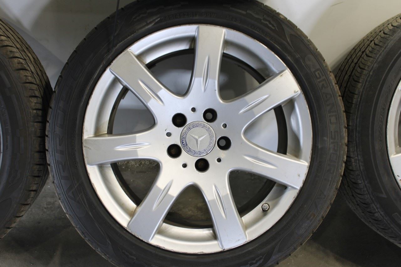 10-16 Mercedes-Benz E350 4Matic Wheel 8.5Jx17H2 ET38 Set of 4 2114016802 *ReaD* - Alshned Auto Parts