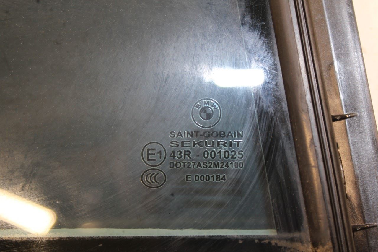 2010-2015 BMW 750Li xDrive Rear Right Side Door Quarter Window Glass 51357177850 - Alshned Auto Parts