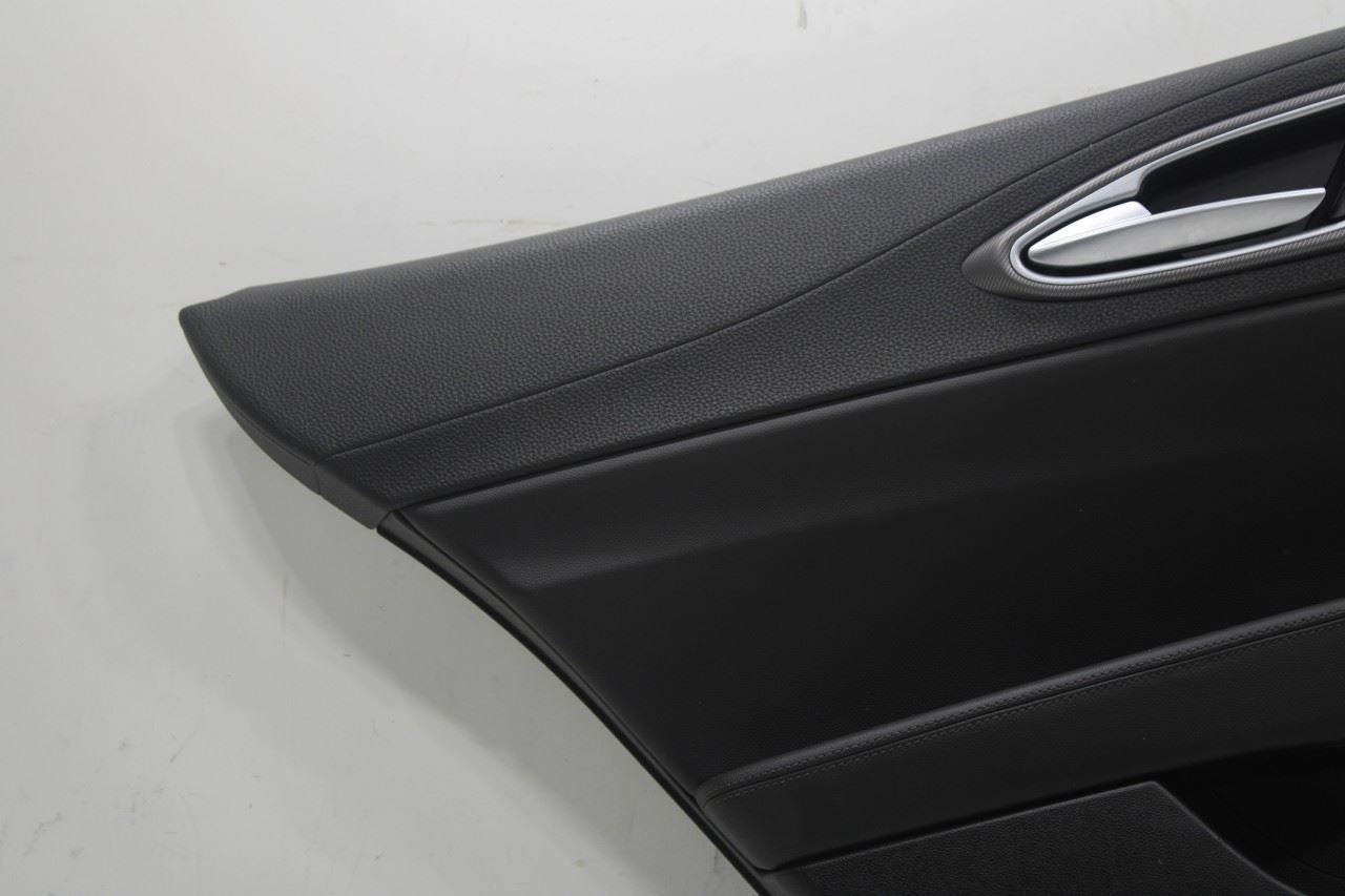 2017-2019 Alfa Romeo Giulia Ti AWD Rear Left Driver Door Trim Panel 01561311850 - Alshned Auto Parts