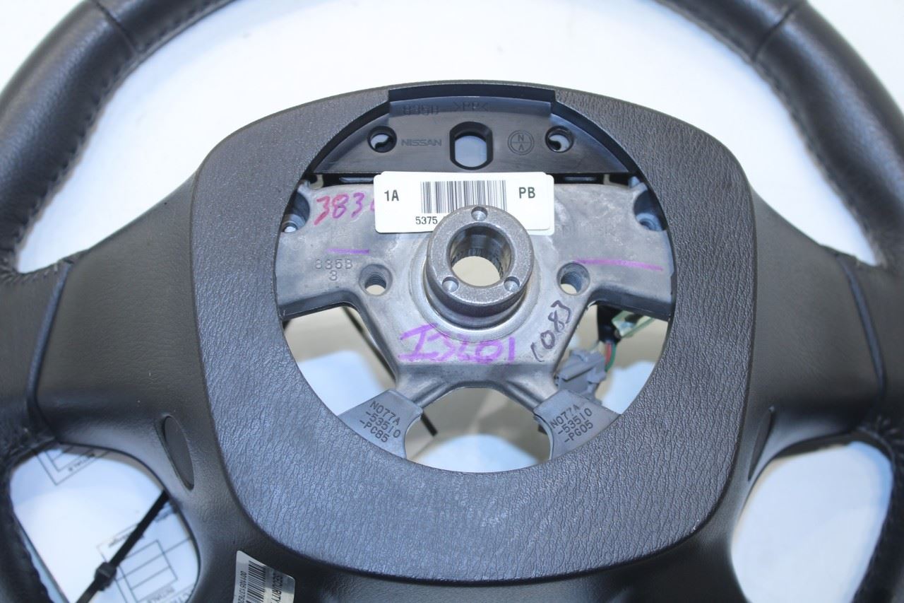 2016-20 Nissan Pathfinder SV 3.5L AWD Steering Wheel Leather w/ Control Buttons - Alshned Auto Parts