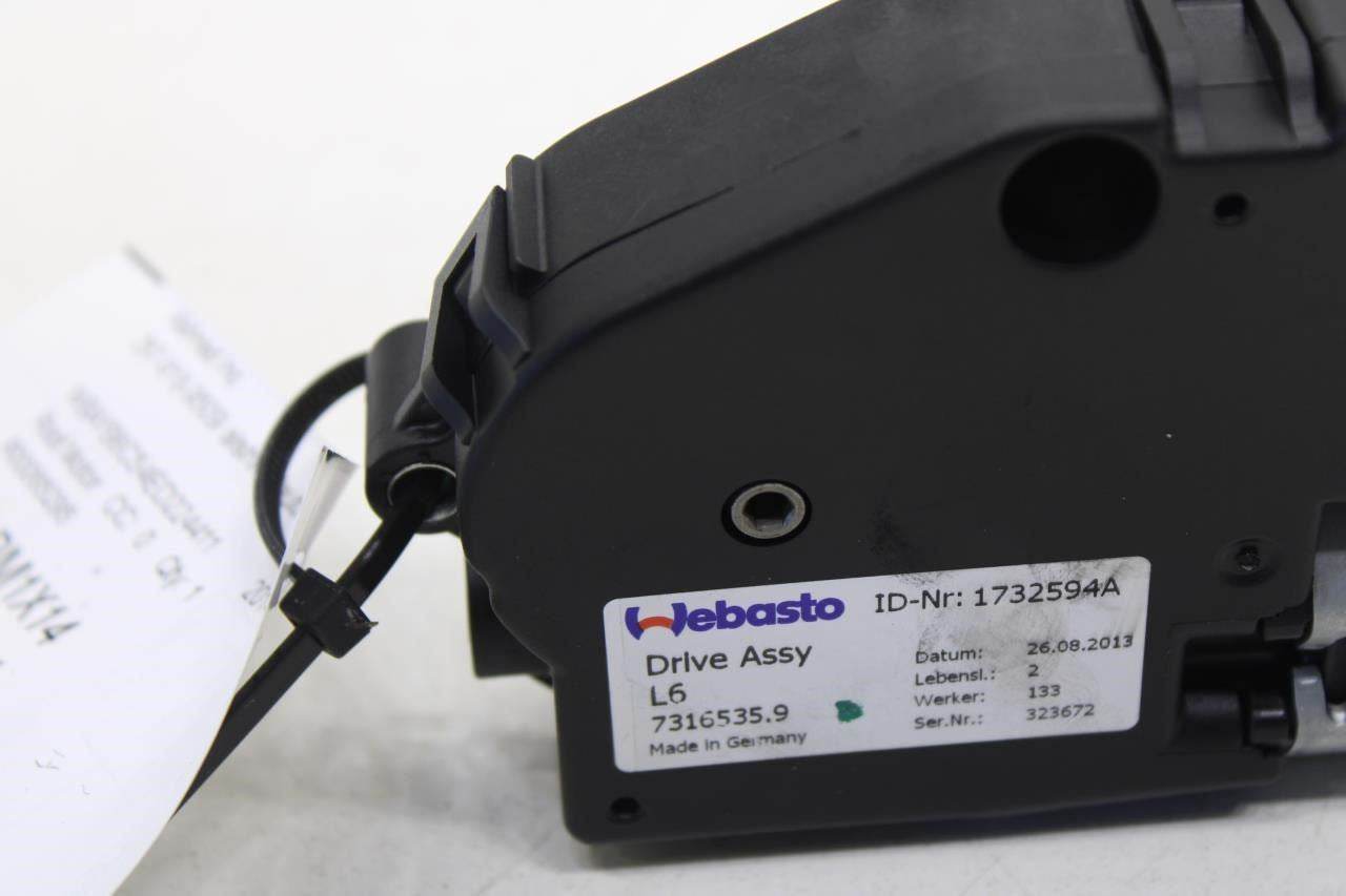 2010-2015 BMW 750I xDrive Sunroof Moonroof Motor 67617316535 OEM - Alshned Auto Parts