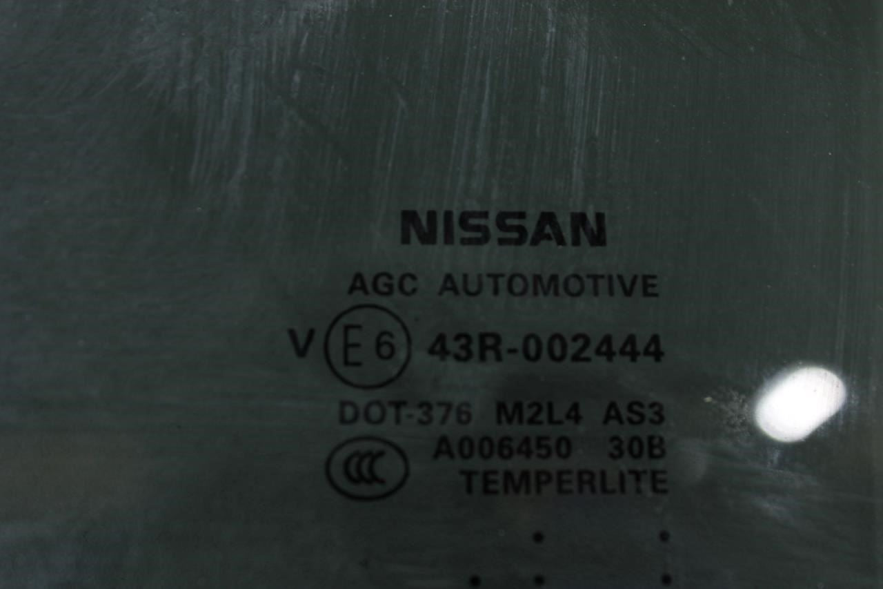 2013-2020 Nissan Pathfinder SV Rear Left Side Door Window Glass 82301-3KA1A OEM - Alshned Auto Parts