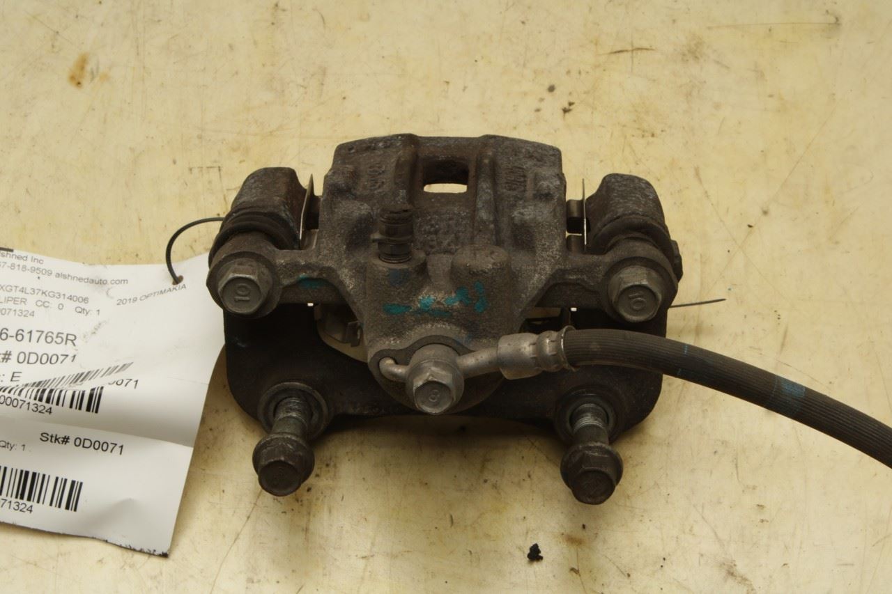 2016-2020 Kia Optima LX Rear Right Passenger Side Disc Brake Caliper 58230-C1150 - Alshned Auto Parts