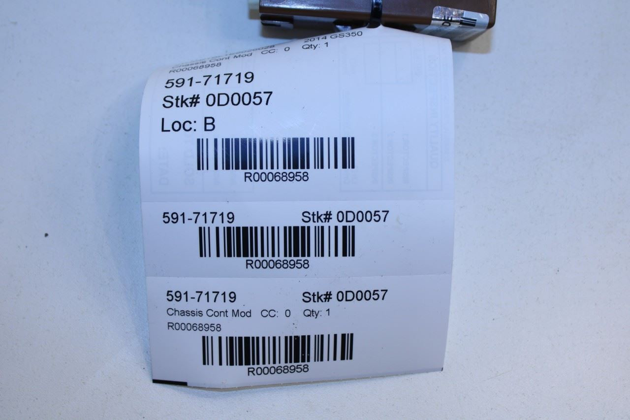 2013-2016 Lexus GS350 Park Assist Control Module 89050-30020 OEM - Alshned Auto Parts