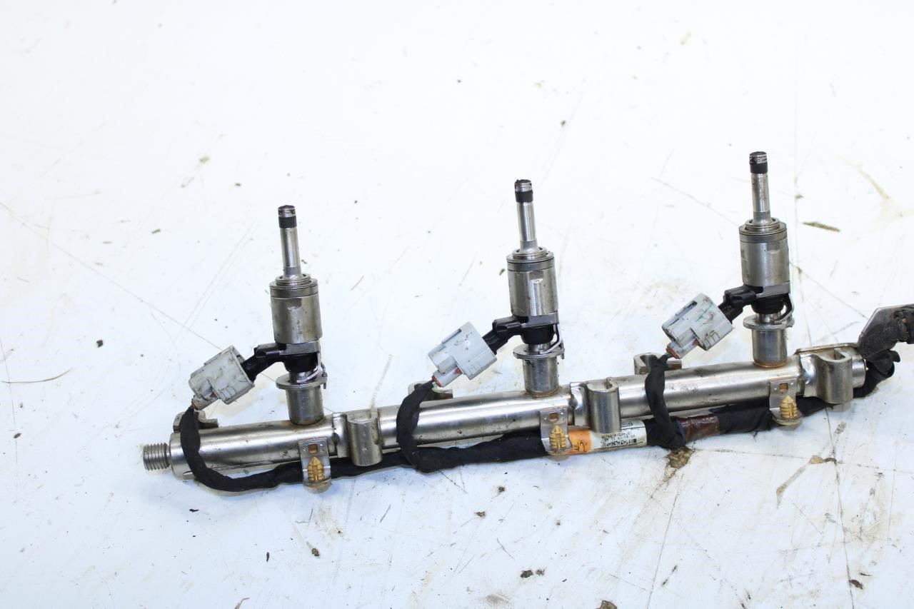 2011-2016 Ford F150 Platinum 3.5L turbo Engine Fuel Injectors w Rails Pair - Alshned Auto Parts
