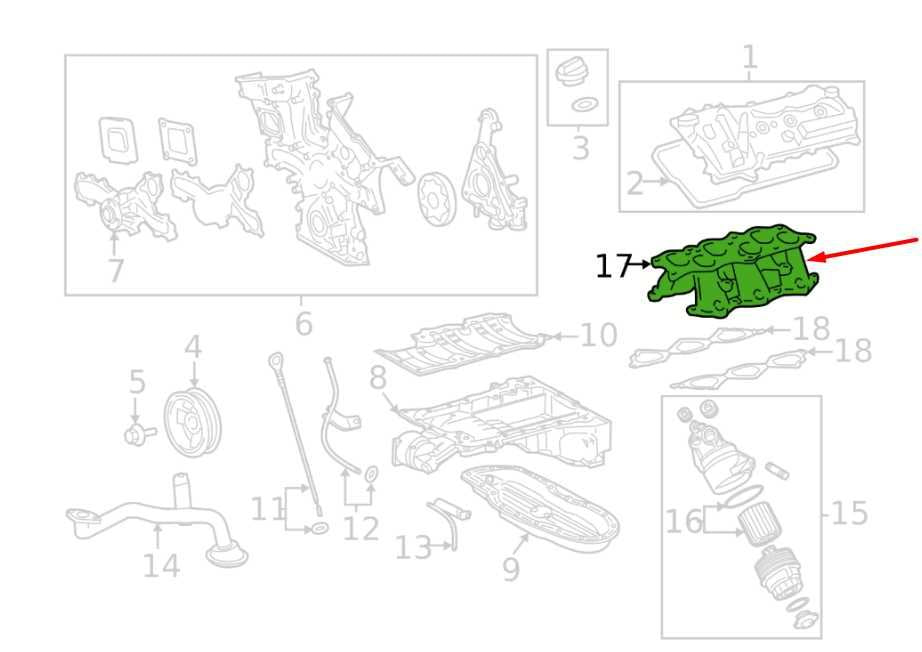2006-2015 Lexus IS250 2.5L AWD Lower Engine Intake Manifold 17120-31041 OEM - Alshned Auto Parts
