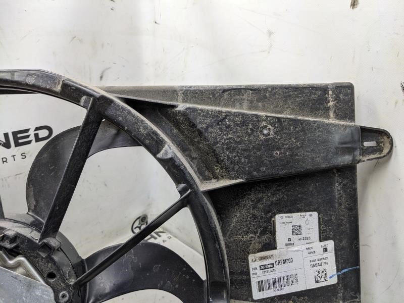 2017-19 Chevrolet Cruze LS 1.4L Radiator Cooling Fan Motor Assembly 39013323 OEM - Alshned Auto Parts