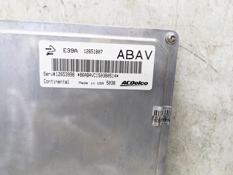 2013-2016 GMC Acadia Engine Computer Control Module ECU ECM 12651807 OEM - Alshned Auto Parts