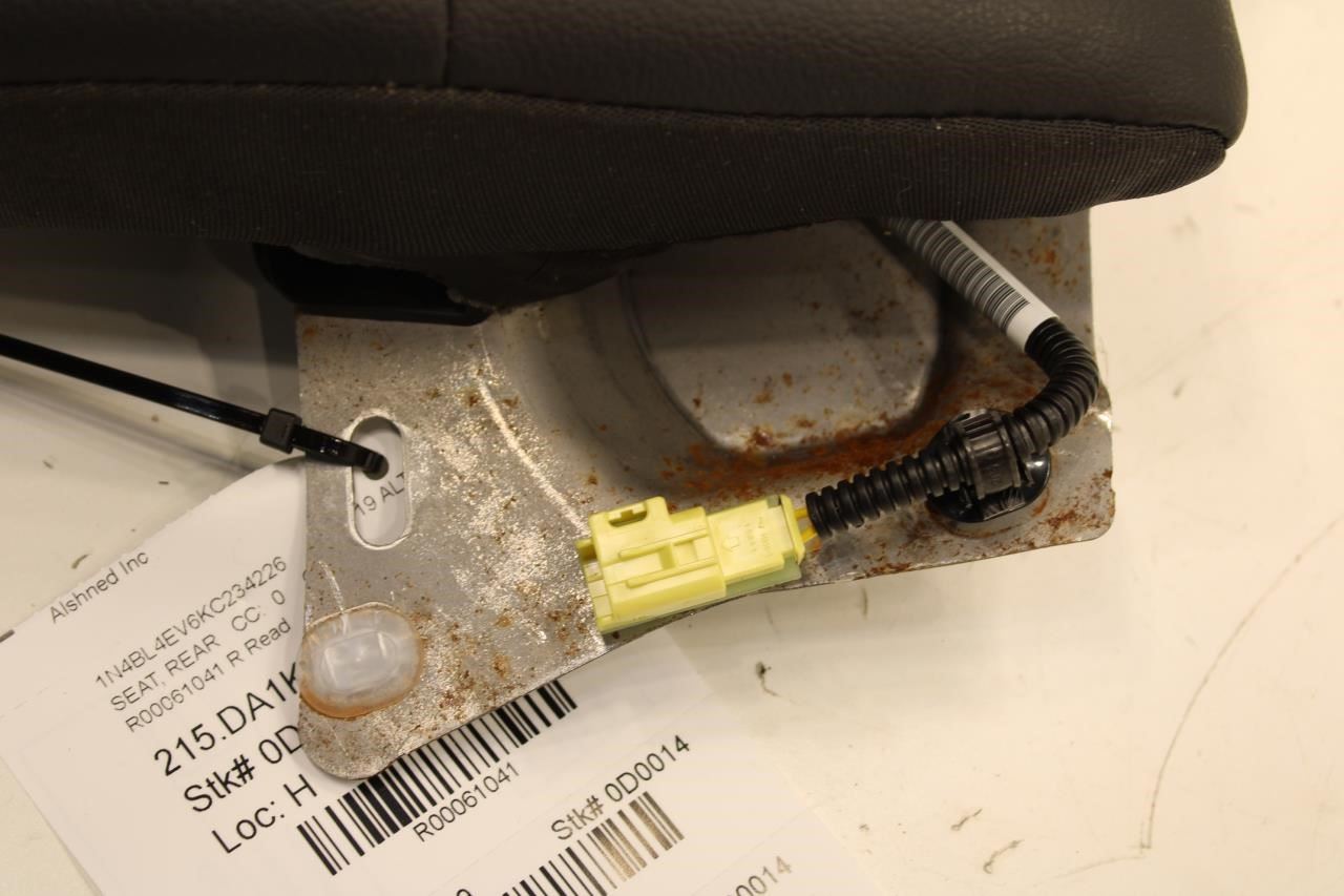 19-20 Nissan Altima SL Rear RH Side 2nd Row Seat Bolster 88610-6CC0A OEM *ReaD* - Alshned Auto Parts