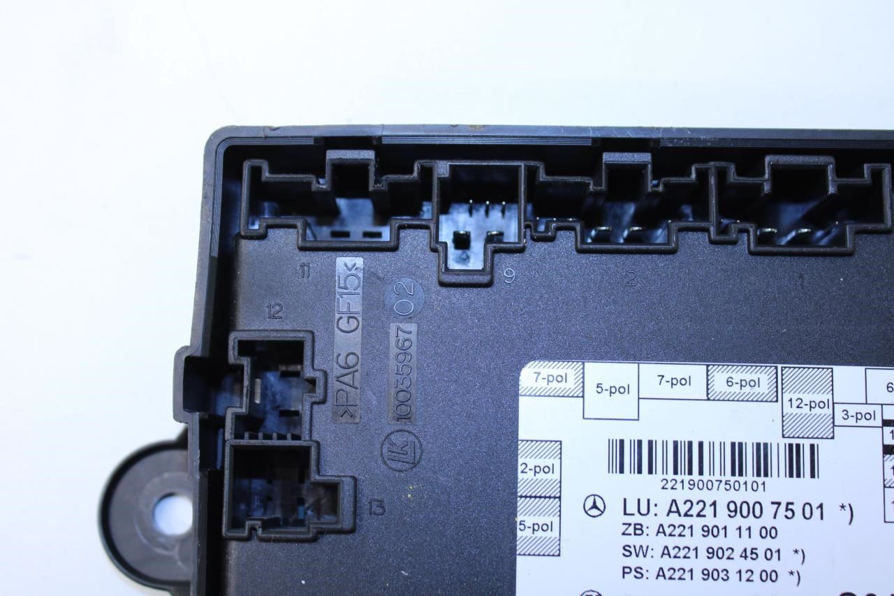 2007-2013 Mercedes-Benz S550 Front RH Side Door Control Module 221-900-75-01 - Alshned Auto Parts