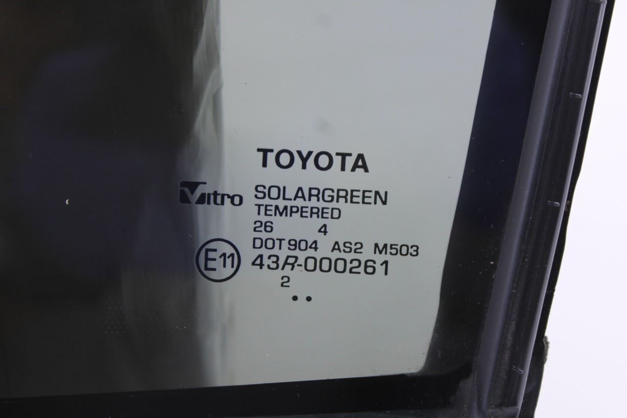 2020-2025 Toyota Corolla LE Rear Left Side Door Quarter Window Glass 68124-024304