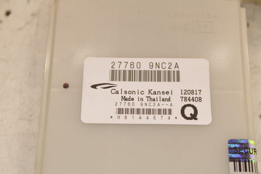 2017-2019 Infiniti QX60 HVAC Temperature Amplifier Control Module 27760-9NC2A - Alshned Auto Parts