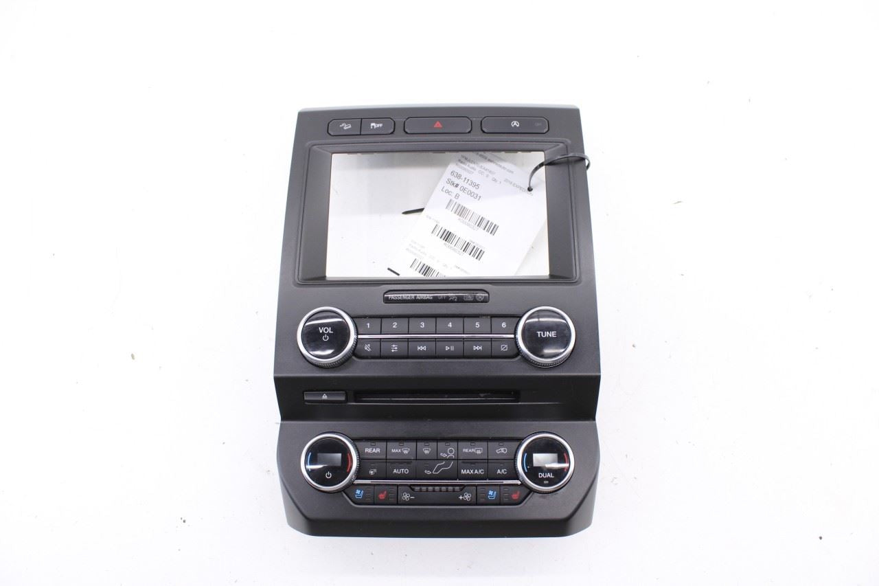 2018-19 Ford Expedition Limited Audio Radio Faceplate Temperature Control Panel - Alshned Auto Parts