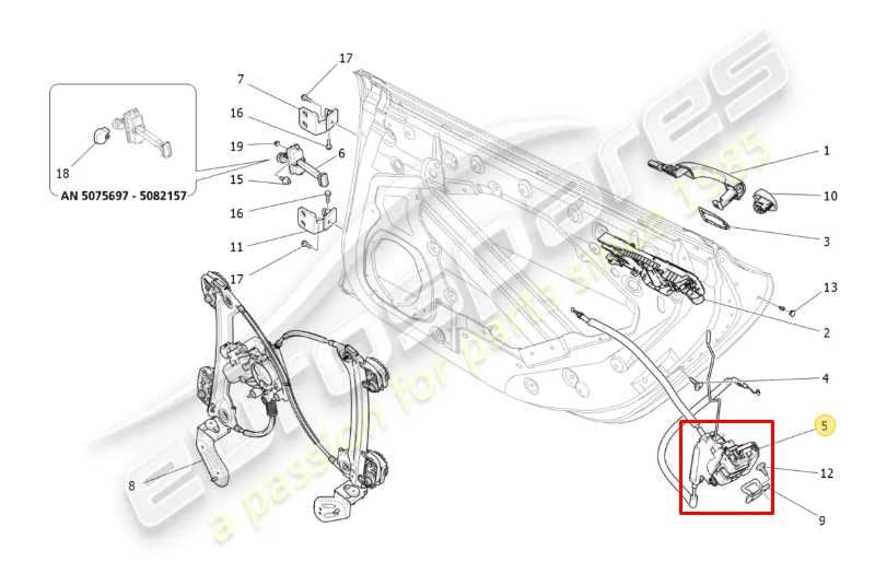2017-21 Maserati Ghibli Rear Left Driver Side Door Lock Latch Actuator 670032947 - Alshned Auto Parts
