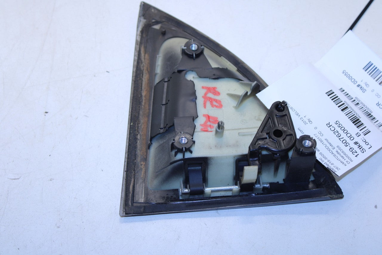 2011-17 Hyundai Veloster 1.6L FWD Rear Passenger Right Side Door Exterior Handle - Alshned Auto Parts