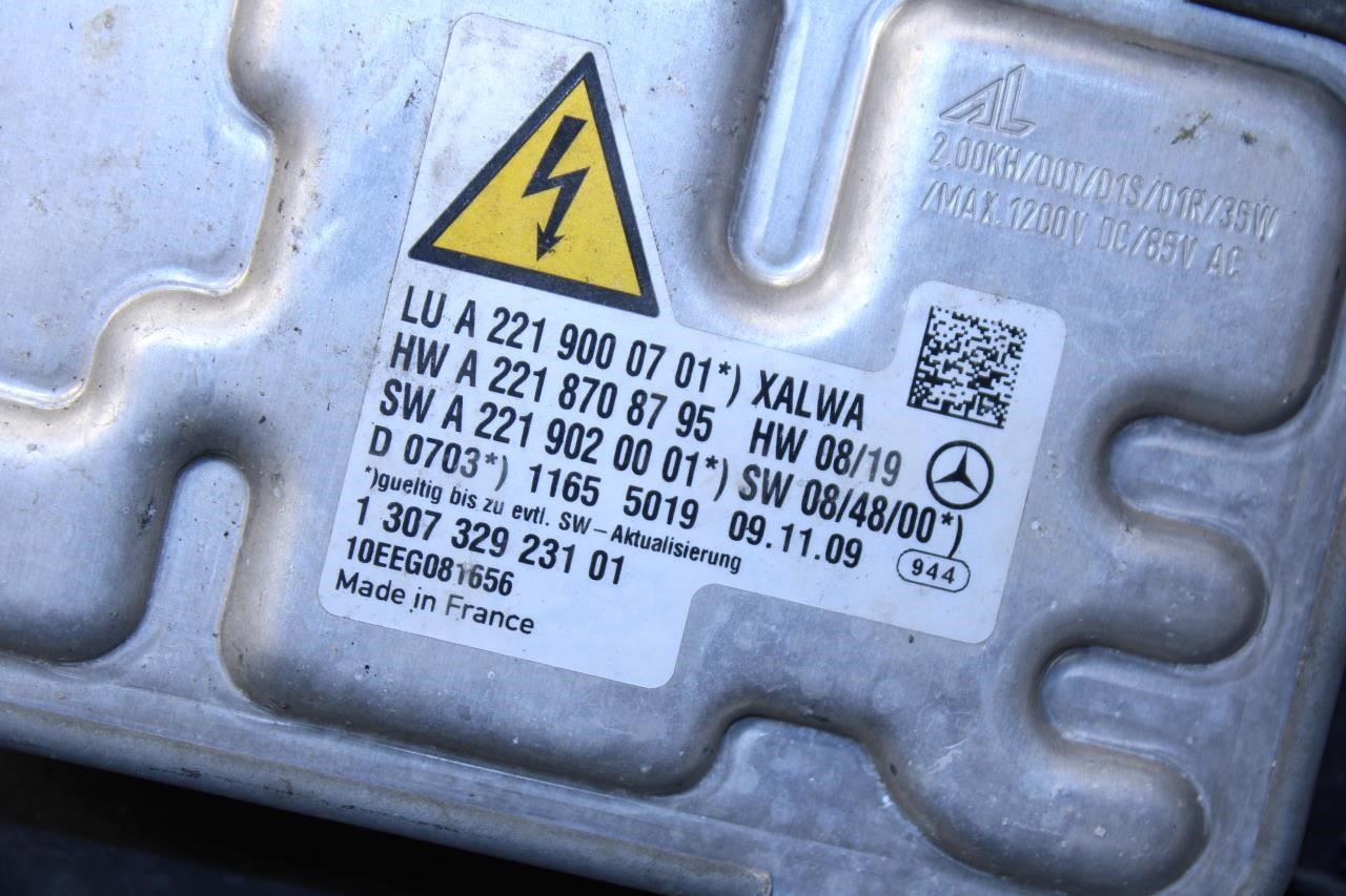 10-11 Mercedes-Benz S550 Front Left Side Headlight Lamp 221-820-19-59 OEM *ReaD* - Alshned Auto Parts