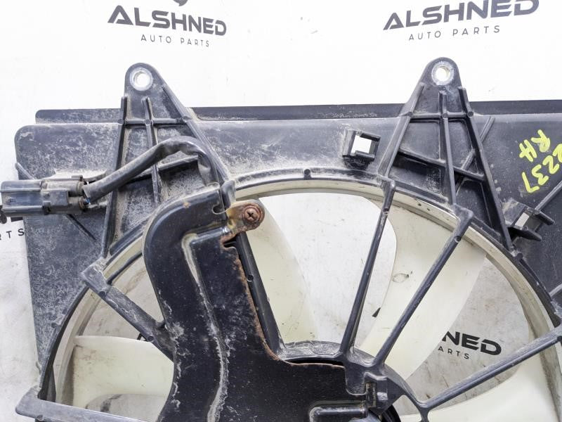 2011-17 Honda Odyssey RH Condenser Cooling Fan Motor Assembly 38615-RV0-A01 OEM - Alshned Auto Parts