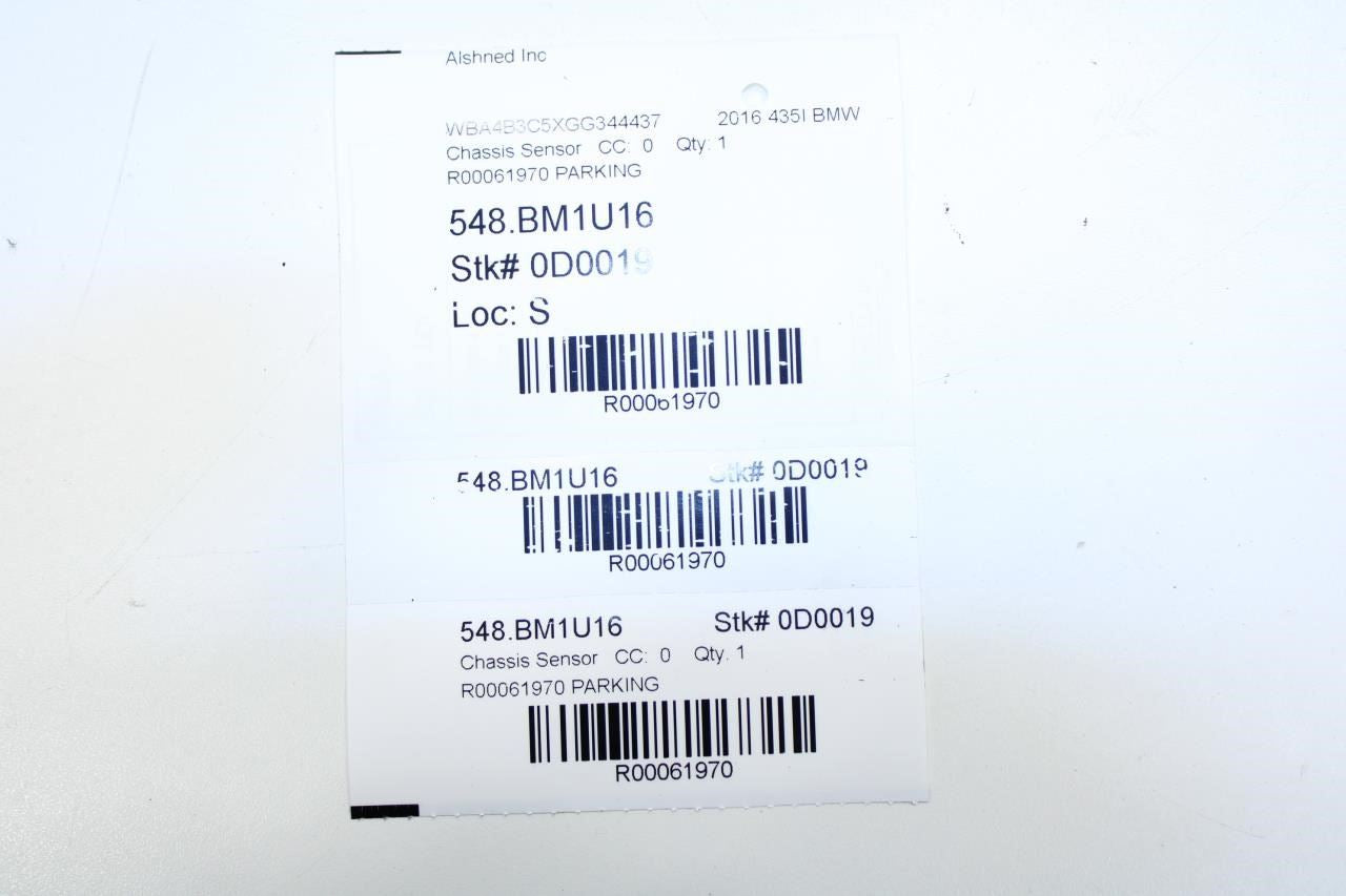 2015-2016 BMW 435i Gran Coupe xDrive Ultrasonic Front Parking Sensor Set of 4 - Alshned Auto Parts