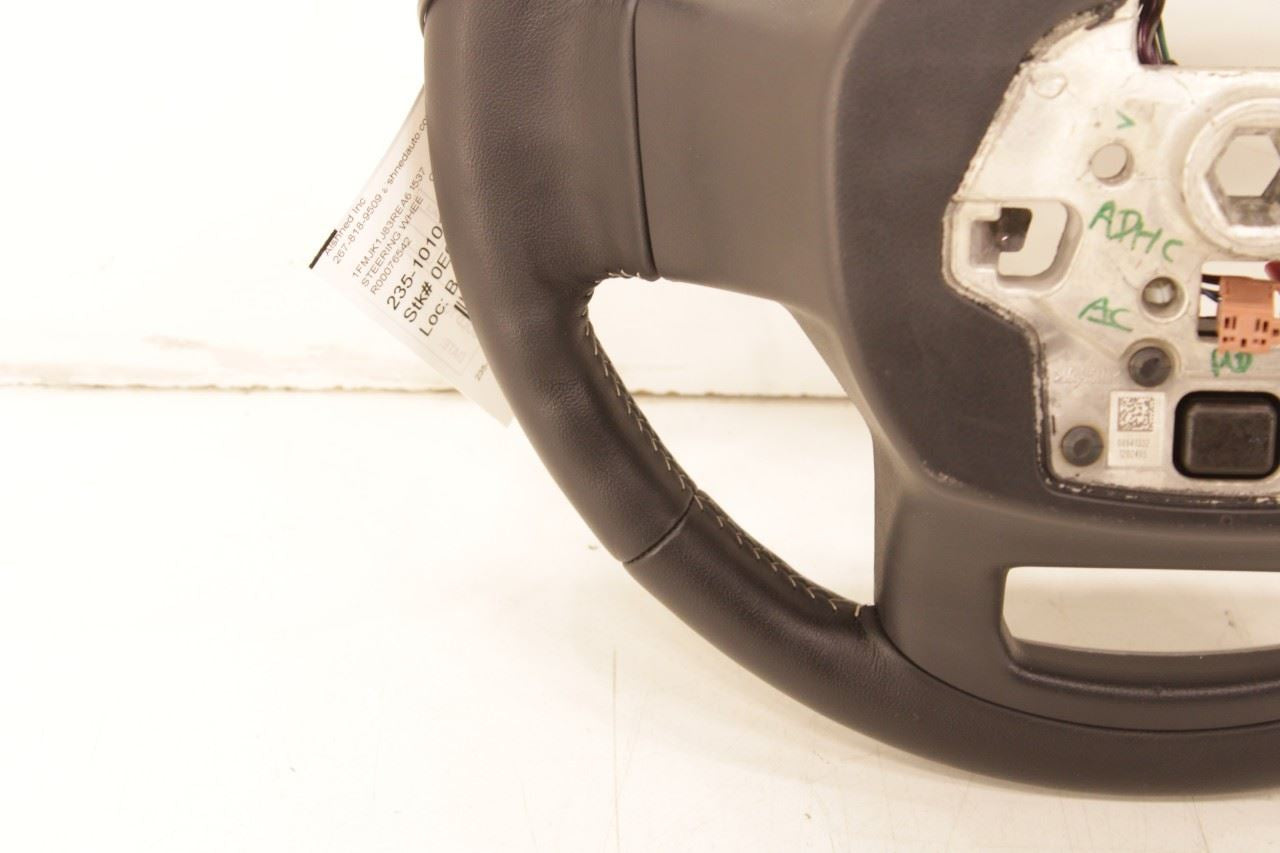 22-24 Ford Expedition MAX XLT 3.5L 4WD Steering Wheel Leather w/ Control Buttons - Alshned Auto Parts