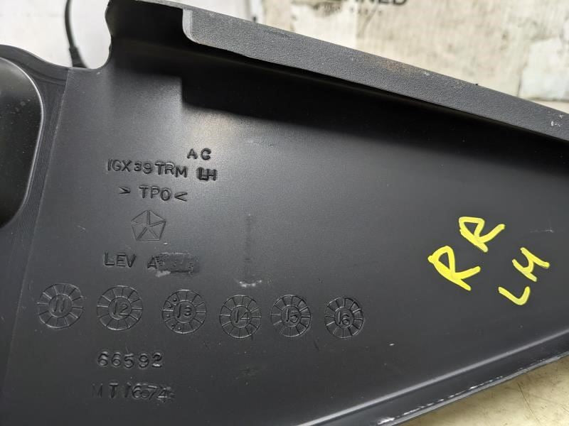 2011-21 Jeep Grand Cherokee Rear Left Door Window Opening Molding 1GX39TRMAC OEM - Alshned Auto Parts