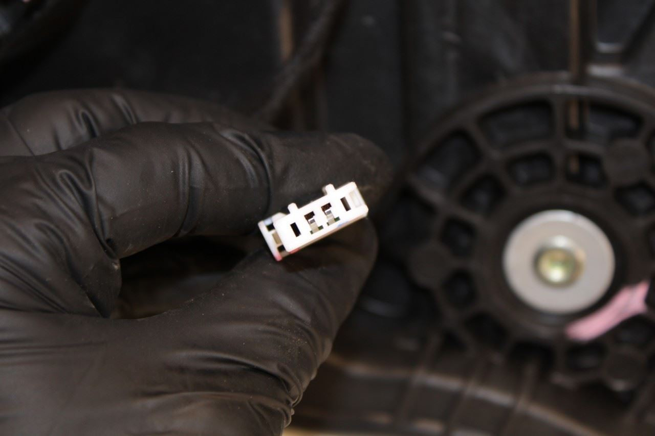 22-25 Hyundai Tucson SEL Rear Right Door Window Regulator w/ Carrier and Speaker - Alshned Auto Parts