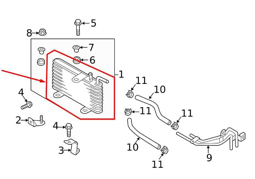 2018-25 Mitsubishi Eclipse Cross ES 1.5L 4WD Auto Transmission Oil Cooler *ReaD* - Alshned Auto Parts