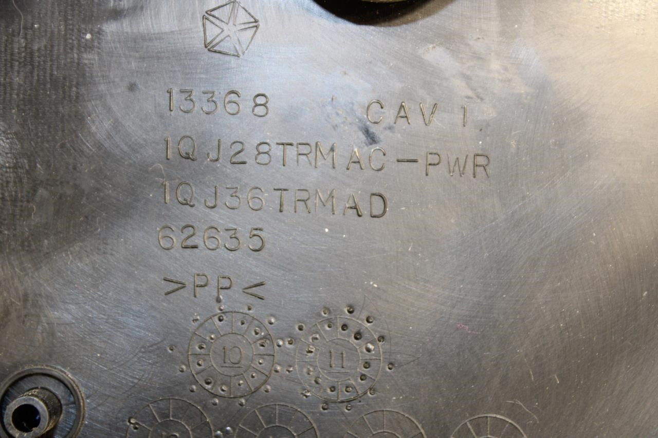 2011-2017 Jeep Wrangler Sahara Front Right Passenger Door Trim Panel 1QJ36DX9AF - Alshned Auto Parts