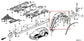 19-25 Acura RDX SH-AWD Rear Right Passenger Side Wheelhouse Liner Splash Shield - Alshned Auto Parts