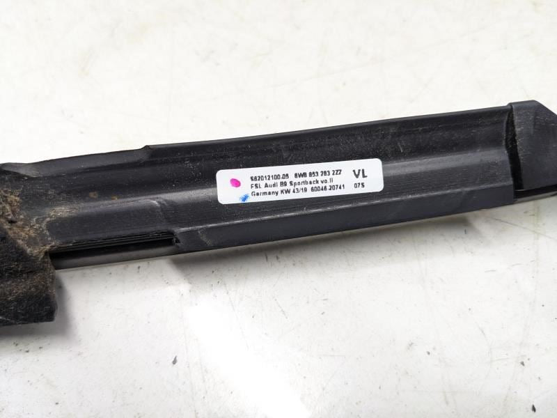 2018-2023 Audi S5 Front Left Door Window Belt Molding Chrome 8W8-853-283-2ZZ OEM - Alshned Auto Parts