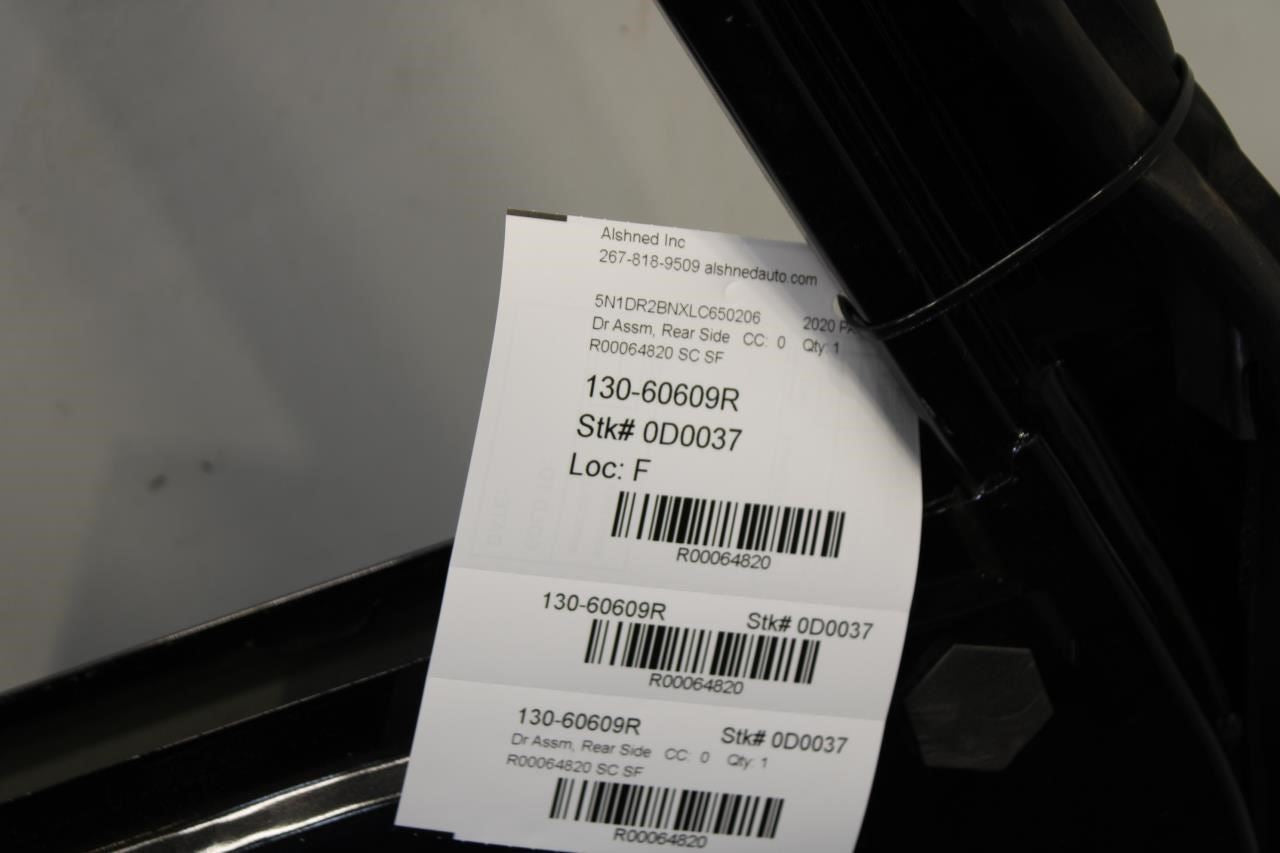2016-2020 Nissan Pathfinder SV Rear Right Side Door Shell Panel 82100-3KA1A OEM - Alshned Auto Parts