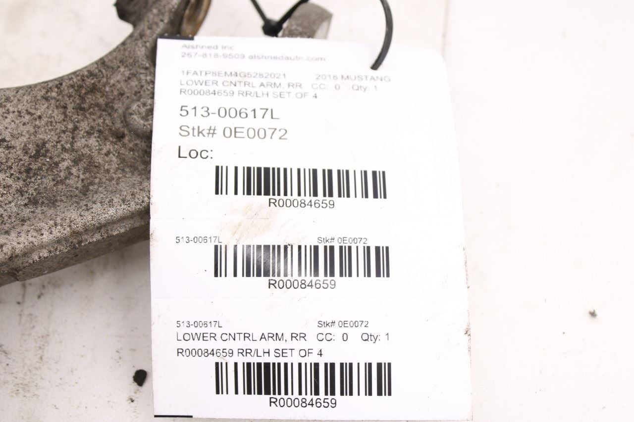15-23 Ford Mustang Convertible V6 3.7L RWD Rear Driver Left Side Control Arm Set21