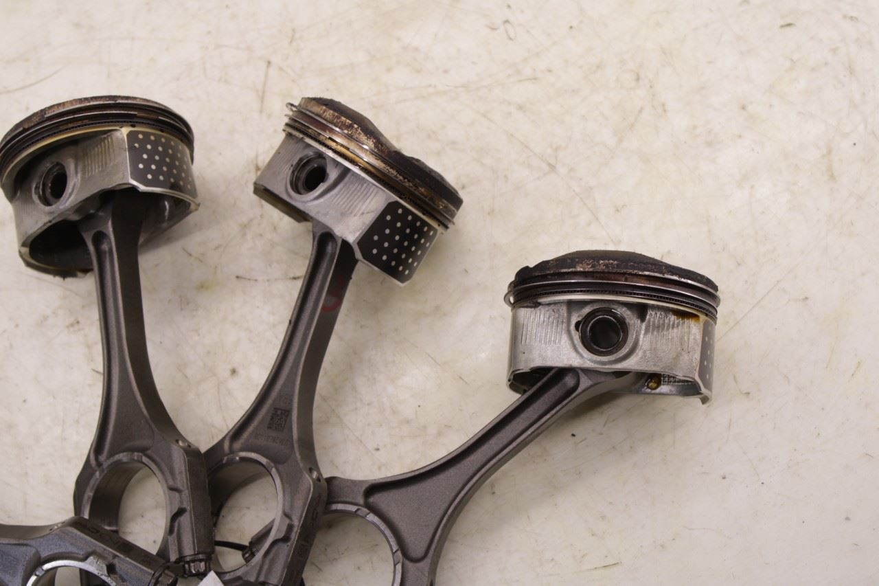 16-24 Honda Civic Sport 2L Engine Piston with Connecting Rod Set 4 13020-5BA-A00 - Alshned Auto Parts