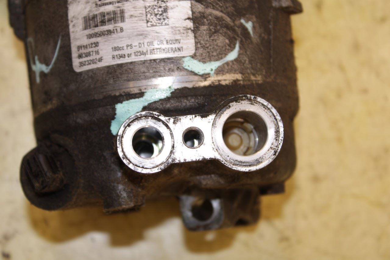 2014-2019 Maserati Ghibli S Q4 3L AC Air Conditioner Compressor 00308716 OEM - Alshned Auto Parts