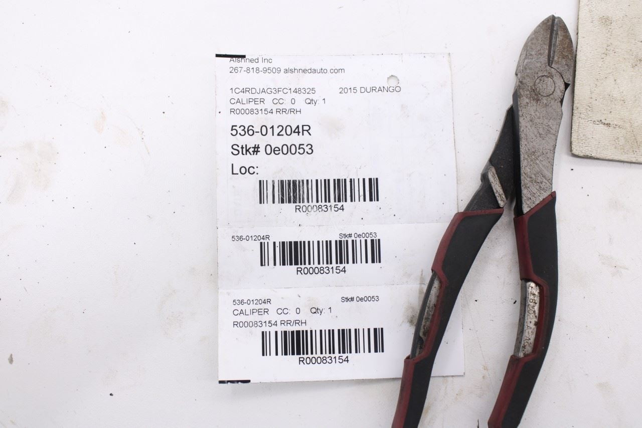 2011-2020 Dodge Durango SXT Rear Right Side Disc Brake Caliper 68052376AA OEM14