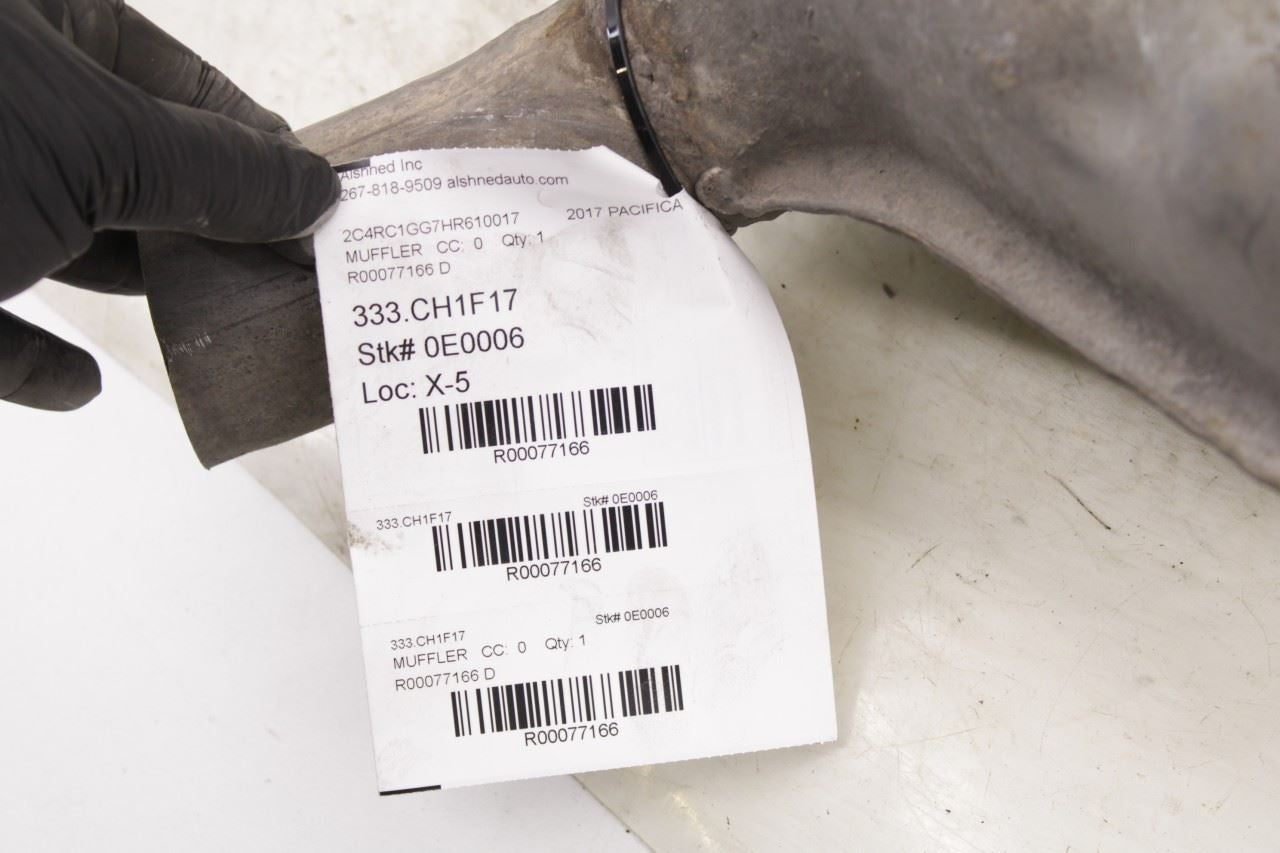 17-26 Chrysler Pacifica Limited 3.6L Rear Exhaust Muffler 68248710AC OEM *ReaD* - Alshned Auto Parts