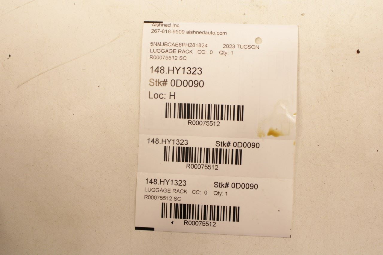 2022-24 Hyundai Tucson SEL Roof Luggage Rack Rail Cross Bar Set of 2 CWF21-AU001 - Alshned Auto Parts