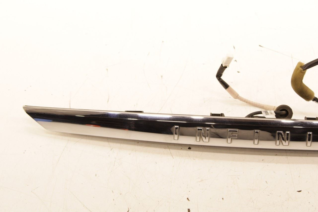 14-18 Infiniti Q50 Premium Rear Liftgate Release Handle Trim w/ Light and Camera - Alshned Auto Parts