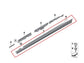 2015-2016 BMW 435I Gran Coupe xDrive Right Lower Rocker Trim Panel 51777374614 - Alshned Auto Parts