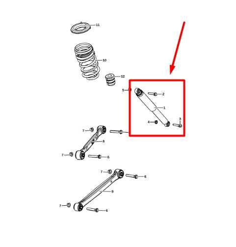 2021-23 Jeep Gladiator Rear Left Driver Side Shock Strut Absorber 68517324AB OEM - Alshned Auto Parts