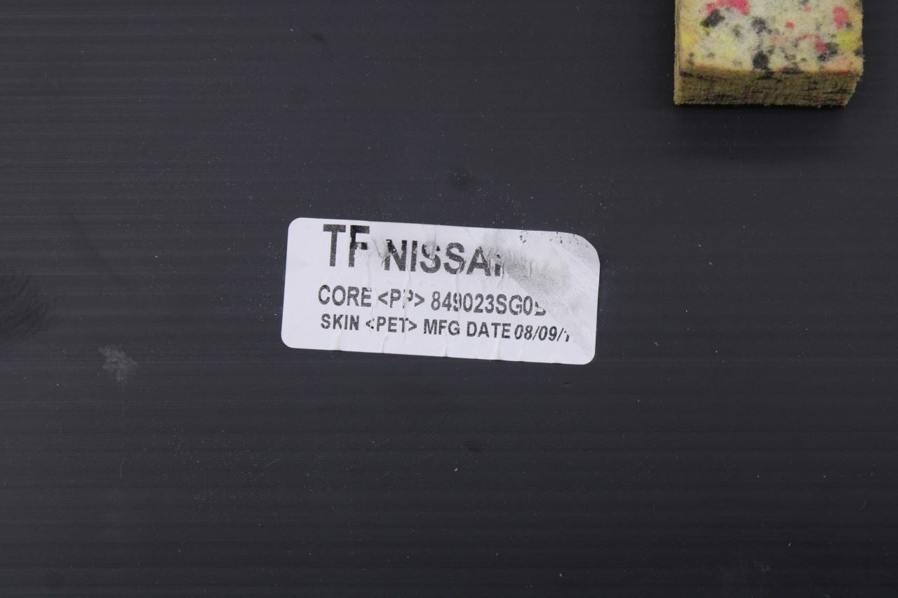2013-19 Nissan Sentra SV 1.8L Rear Trunk Floor Luggage Carpet Liner 84902-3SG0B13