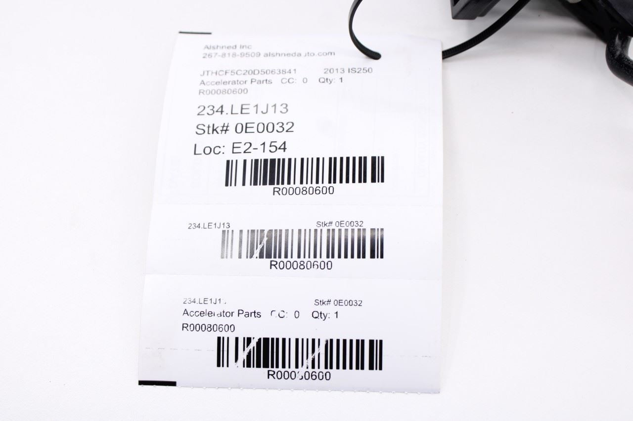 06-13 Lexus IS250 2.5L AWD Accelerator Throttle Gas Pedal Sensor 78110-53051 OEM - Alshned Auto Parts