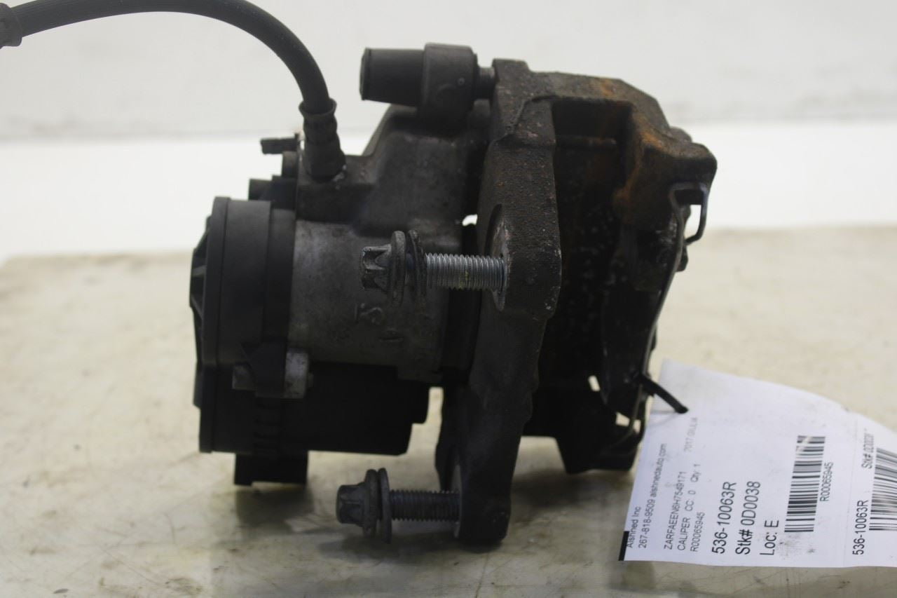 2017-19 Alfa Romeo Giulia Ti AWD Rear Right Side Brake Disc Caliper 00505414960 - Alshned Auto Parts